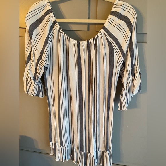 FRAZZLE woman's dress, or coverup, XXL gray and white - Picture 8 of 8